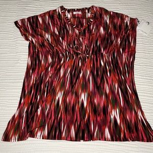 Calvin Klein Abstract Print Dress – Size 4 – New With Tags